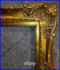 4 Gold VINTAGE ANTIQUE FINE HAND-CARVED PICTURE FRAME Frames4art 1178G 20x24