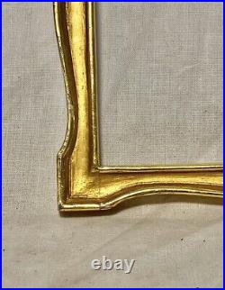 ANTIQUE FITs 7x9 GOLD GILT CARVED FOSTER BROTHER ARTS & CRAFTS PICTURE FRAME