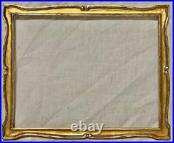 ANTIQUE FITs 7x9 GOLD GILT CARVED FOSTER BROTHER ARTS & CRAFTS PICTURE FRAME