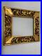 Amazing Hand Carved Antique Gold Gilt 9.5 x 7.5 Wood Picture Frame b