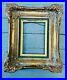 Antique 1950's Plein Air Carved Wood Gold Picture Frame For 5 X 7
