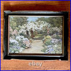 Antique Art N Hand carved Wood Picture Frame