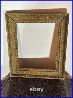 Antique Edwardian Style Picture Frame 1920 Wall Hanging Gold 12 X 10 Art Classic