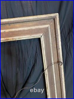 Antique Ornate Baroque Rococo Gold Wood Carved Gilt Gesso Picture Photo Frame