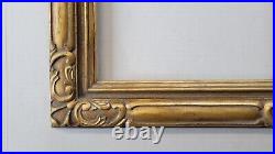 Carved Corner Gold Gilt Wood Fits 9x12 Frame for Oil Painting Plein Air American