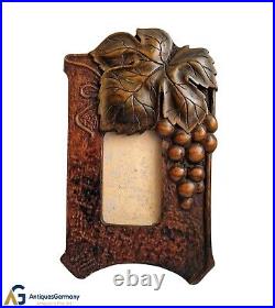Frame/Photo Frame To 1900, Wood Carved, Art Nouveau (#16662)