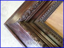 Frame Wooden Carved With Window 1900 IN Oak