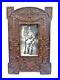German Germany Antique WW1 Large Carved Wood Patriotic Picture Photo Frame