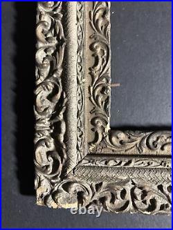 Great Ornate Carved Picture/Photo Frame Gesso Gilt 19 x 25 Fits 15 x 21