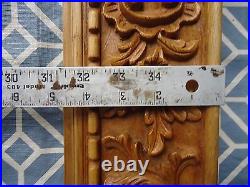 Hand Carved wood Ornate Floral and birds Baroque style Picture Mirror Frame