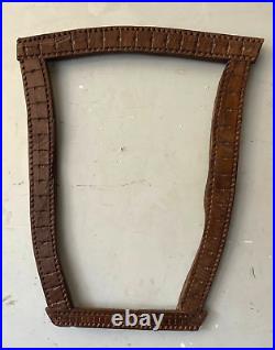Rare Old Vintage Unique Hand Carve Wooden Big Picture /mirror Frame, Collectible