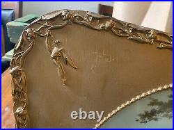 Turn of the Century Gold Gilt Gesso Wood Carved Baroque Picture