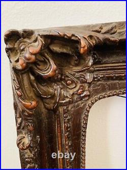Victorian Hand Carved Wooden Frame