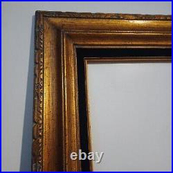 Vintage Hand Carved Gilted Wooden Frame for painting 16x12