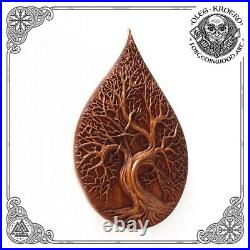 Wood Carving Picture, Tree of Life decor, Wooden Home Decor, Wall Hanging Art
