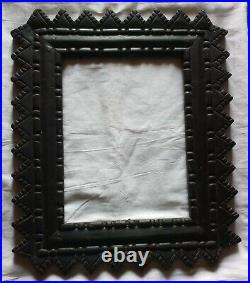 Wood Picture Frame Photo Frame mirror Frame Hand Made and Carved Unique Art
